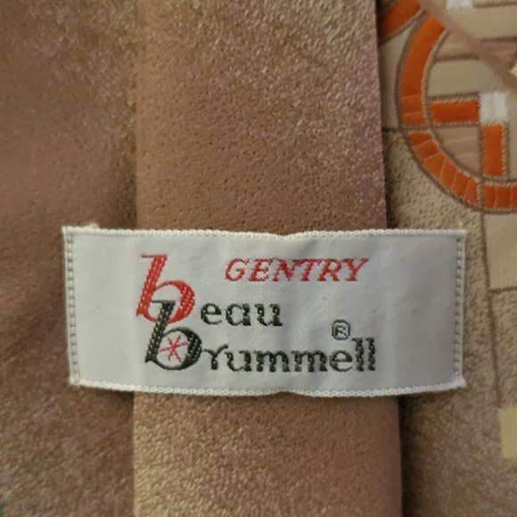 Super Cool Vintage Gentry by Beau Brummel Tie - Picture 3 of 4